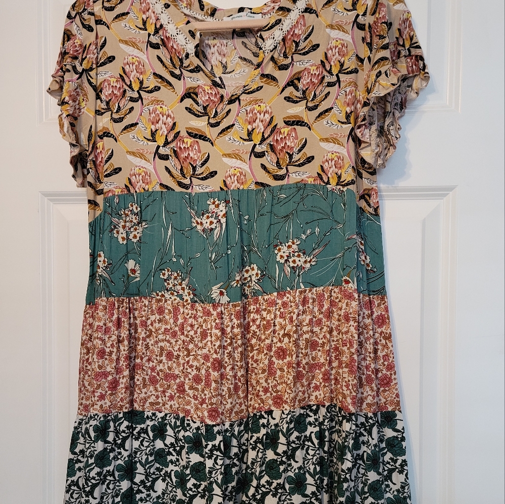 Patchwork Dress